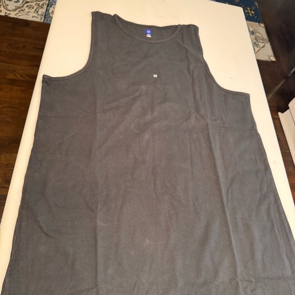 YZY Yeezy Gap Engineered By Balenciaga Loose Tank Top Men’s Size Large Black - Picture 7 of 7